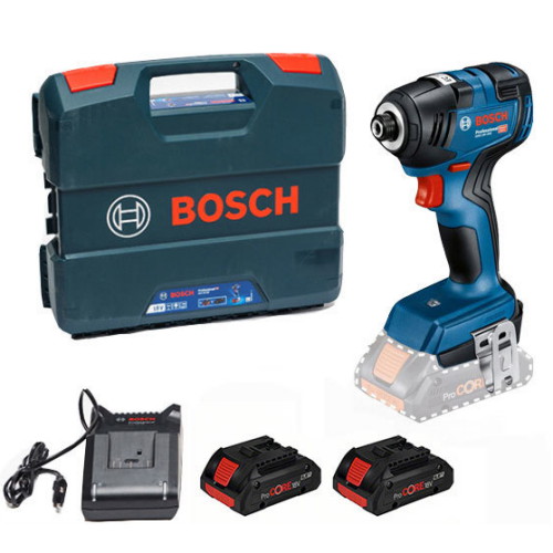 보쉬 GDR 18V-200 (프로코어 4.0Ah, 배터리 2개)_이미지