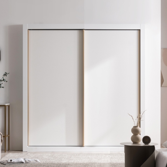 에넥스 피오나 골드 2도어 슬라이딩 옷장 2070