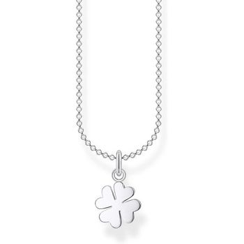스털링 토마스 사보 목걸이 KE2037 001 21 L45V 클로버 리프 925 실버 255643