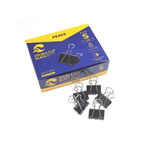 피스코리아 피스 블랙 더블크립 19mm 소 50개입