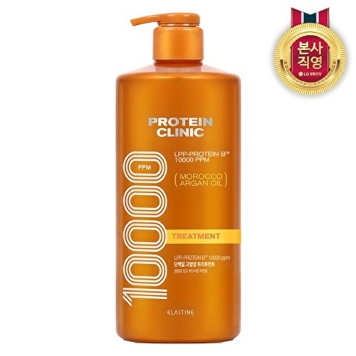 LG생활건강 엘라스틴 프로틴클리닉 단백질 고영양 트리트먼트 1000ml (1개)