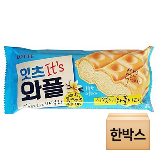 롯데웰푸드 잇츠와플 바닐라 140ml (24개)_이미지