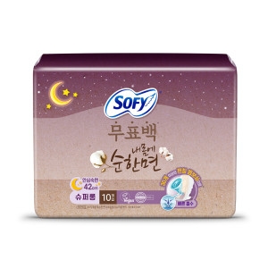 LG유니참 쏘피 바디피트 무표백 내몸에 순한면 슈퍼롱 10개 (3팩(30개))