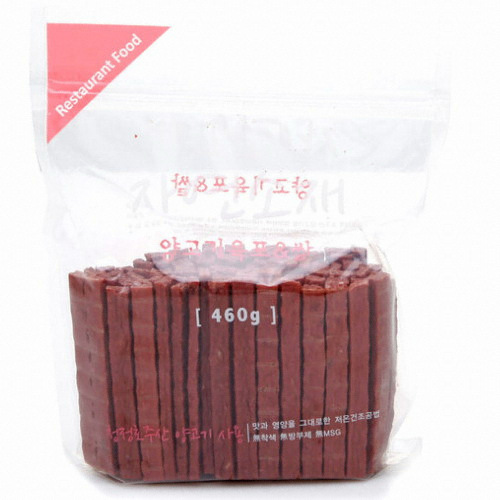 훗가이도푸즈 자연소재 양고기 육포&쌀 460g (1개)_이미지