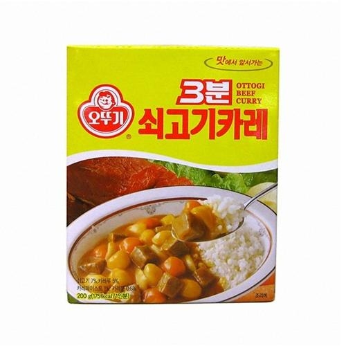 오뚜기 3분 쇠고기 카레 200g (9개)_이미지