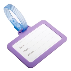 [불명] 국산 실리콘 여행용 가방 캐리어 네임택 PVC고리