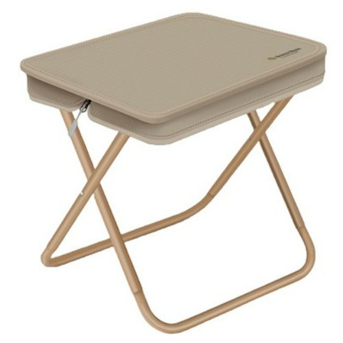 브리즈문  초경량 폴딩 파우치 체어 중형 (베이지)
