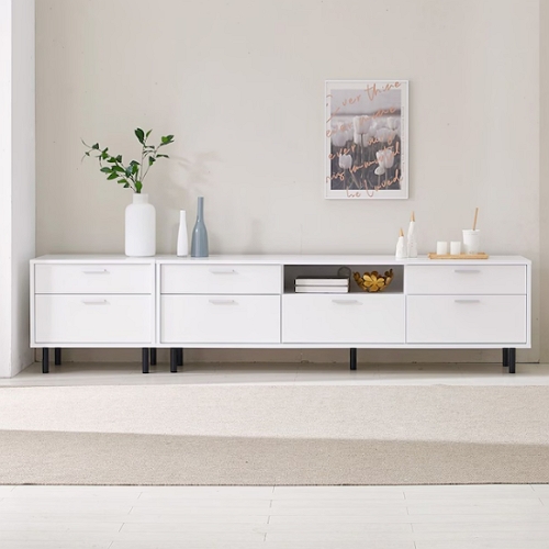 가이온 체사 2단 서랍 거실장 수납 티비장 세트 2400