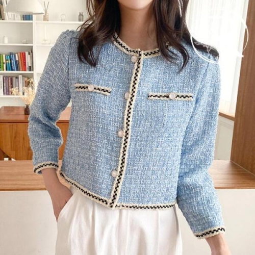 디자이어로즈 여성 정장자켓 하객룩 봄 크롭자켓 33303576A_이미지