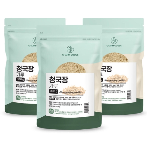 김포맥아식품 참굿즈 청국장가루 500g (3개)_이미지