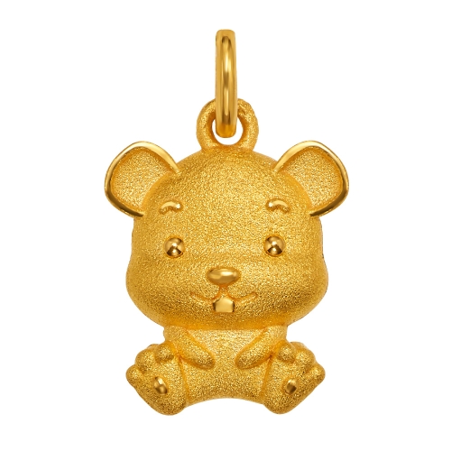 한국금다이아몬드 펜던트 12지신 쥐 1.875g [1개]