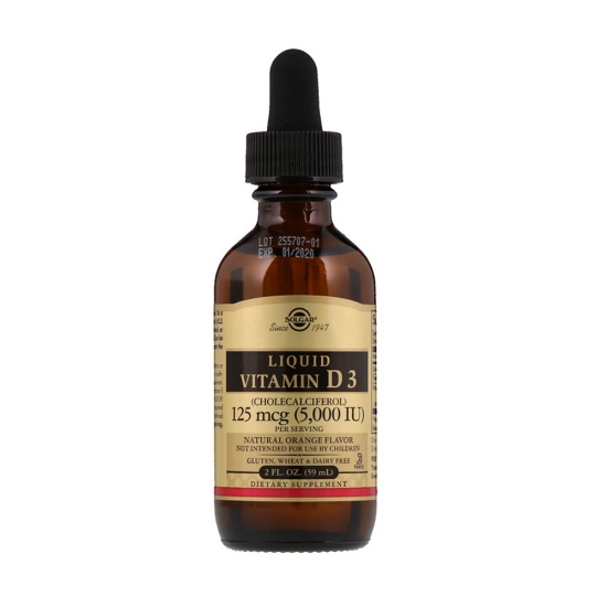 솔가 리퀴드 비타민 D3 5000IU 59ml (해외) (3개)_이미지