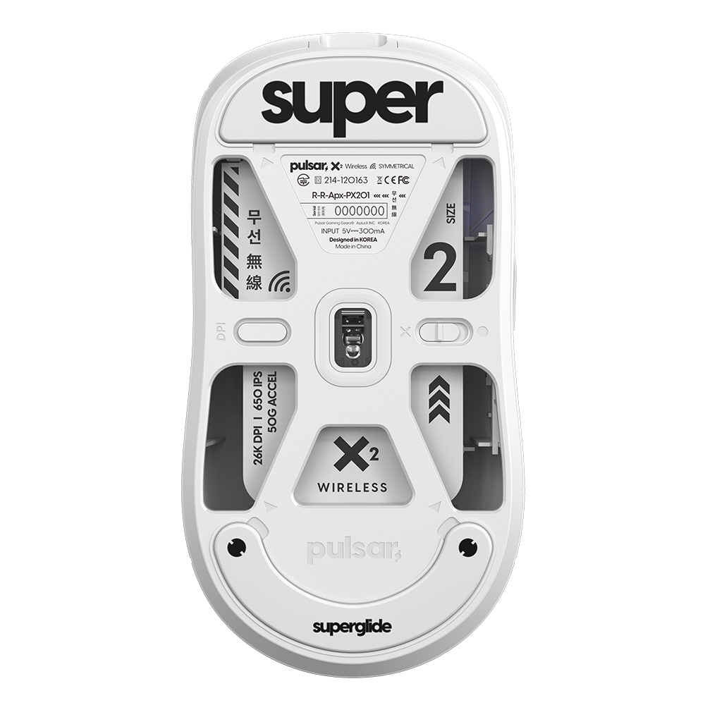 Pulsar 슈퍼글라이드2 글라스 피트 X2 (화이트)_이미지