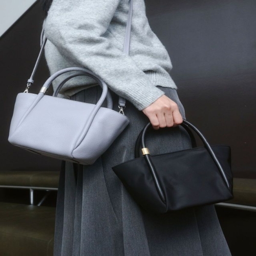 ACC H-VARY 에이치 베리 클래식 블랙 나일론 토트겸 숄더백 S HIBA5F231BK