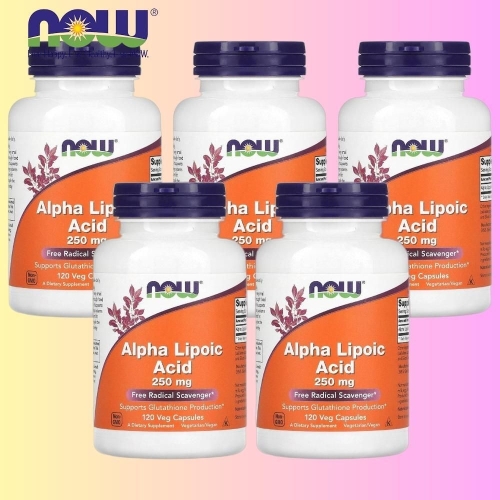 나우푸드 알파리포산 250mg 120캡슐 (5개)