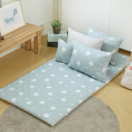 올리비아데코 트윙클 60수 아사 누비요커버 (싱글 S, 기능성목화요솜)_이미지