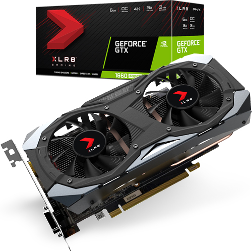 PNY XLR8 지포스 GTX 1660 SUPER OC D6 6GB 제이씨현