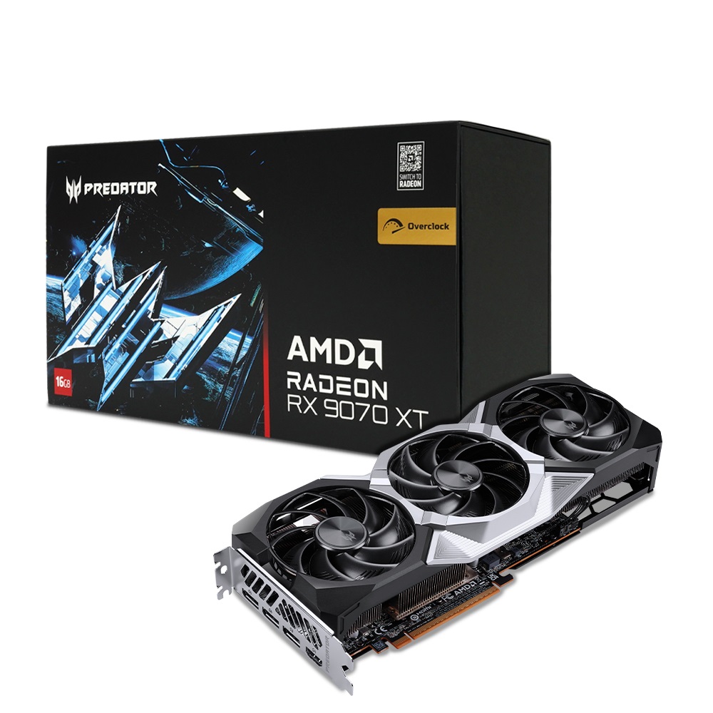 프레데터 에이서 라데온 RX 9070 XT BiFrost OC D6 16GB