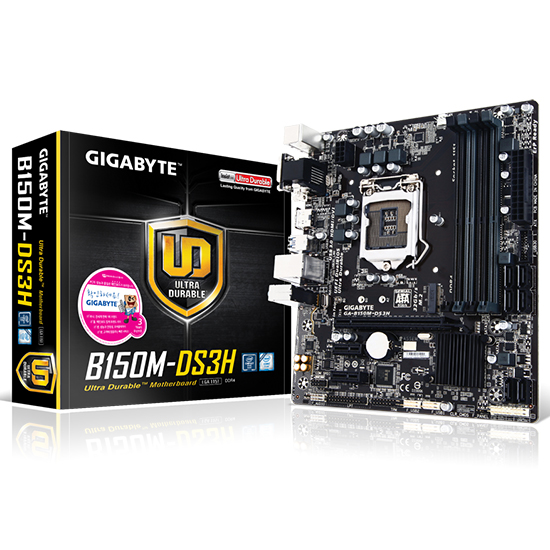 GIGABYTE GA-B150M-DS3H 듀러블에디션 제이씨현_이미지
