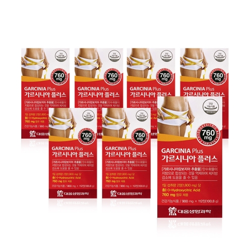 대웅생명과학 가르시니아 플러스 112정 (7개)_이미지