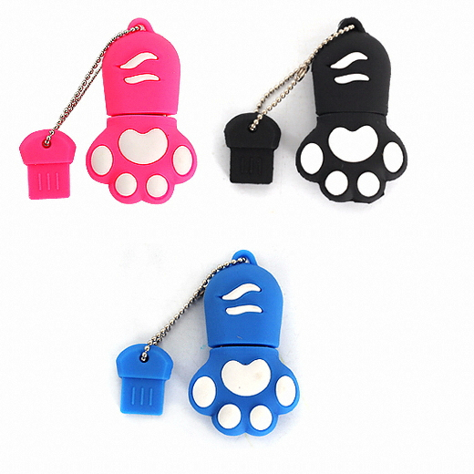 오피아컴 Kalron 쿵쾅쿵쾅 발바닥 USB 3.0 (128GB)_이미지