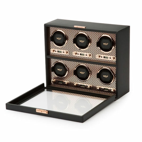 울프 게이즈샵 엑시스 워치와인더 6구 Axis 6 Piece Watch Winder Copper 469616D