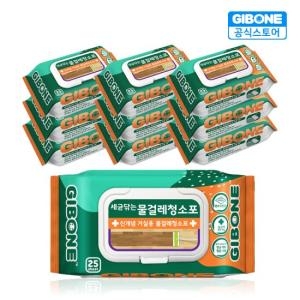 기본에 세균닦는 물걸레 청소포 표준형 10팩 250매