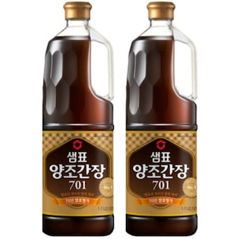 샘표 <b>양조</b><b>간장</b> 701 1.7L