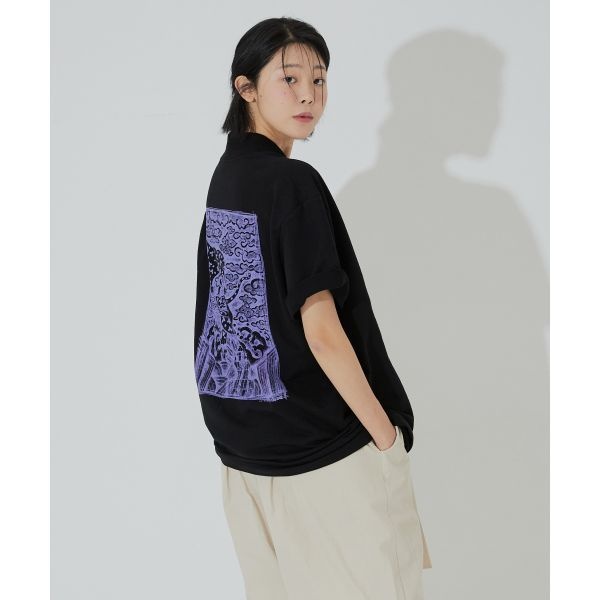 꼬마크 쌍호 깃 반팔티 RP23T541 1974722_이미지