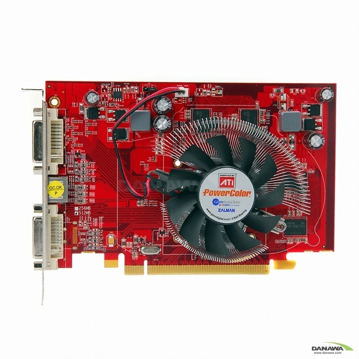 PowerColor �󵥿� HD 3650 DDR2 512MB �߸� ����