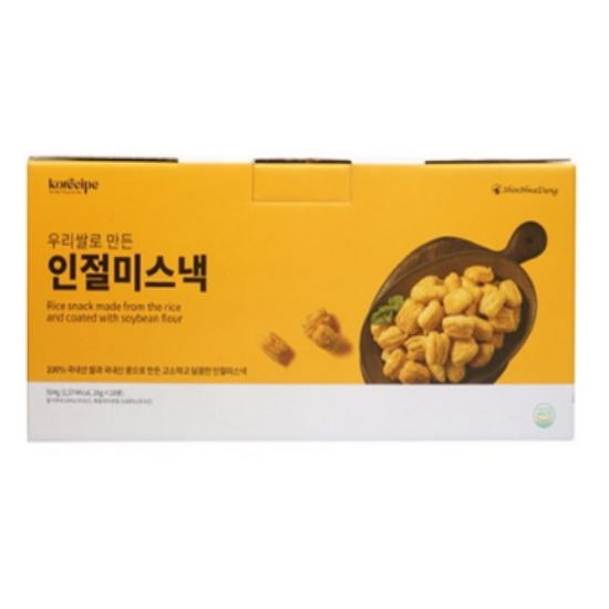 우리쌀로 만든 인절미스낵 18개입 504g