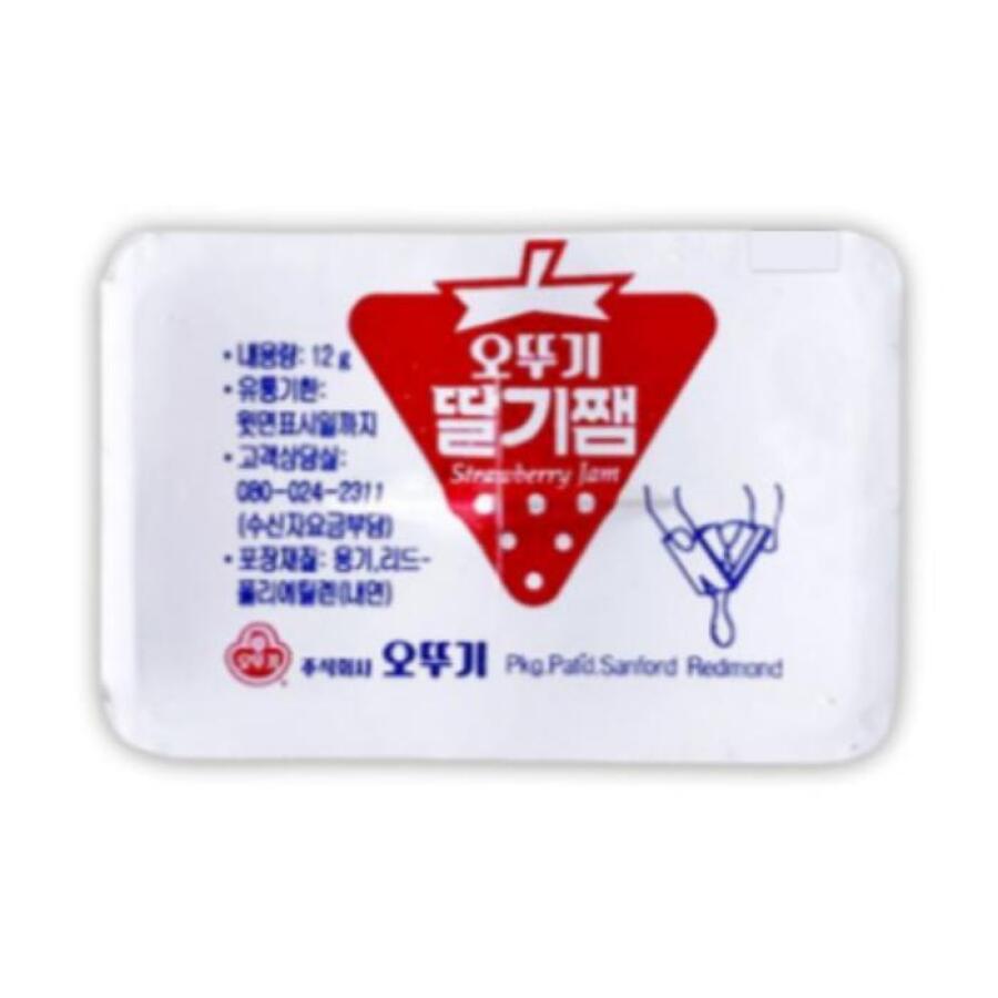 오뚜기 1회용 디스펜팩 딸기잼 12g (80개)_이미지