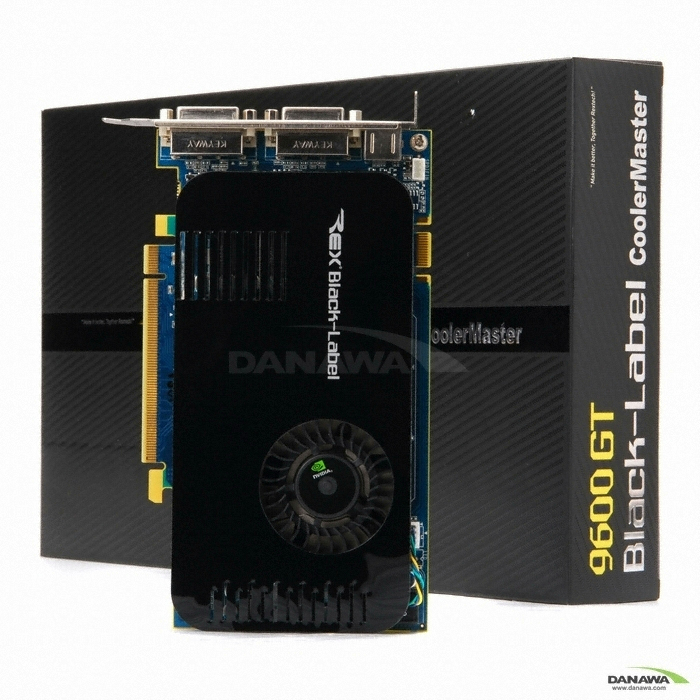Rextech 블랙라벨 지포스 9600GT 512MB 쿨러마스터_이미지
