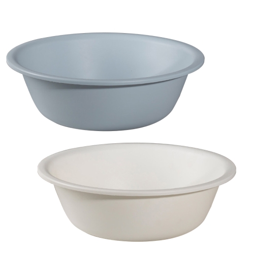 모나코올리브 라파스텔 라운드 대야 대형 스카이 (2개)_이미지