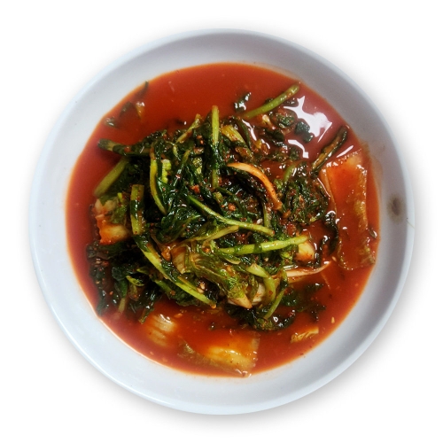 청우 진짜 맛있는 열무김치 5kg 대용량 업소용 한정식 식당 밑반찬 비빔 밥 국수_이미지