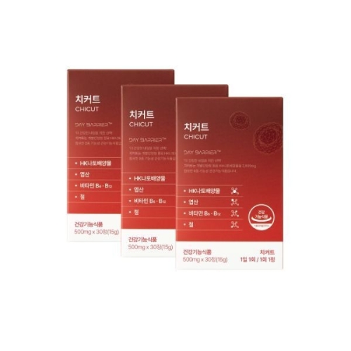 데이배리어 치커트 500mg 30정 (3개)_이미지