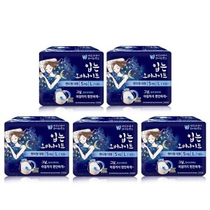 에브리데이 화이트센스 입는 오버나이트 대형 5개 (5팩(25개))_이미지