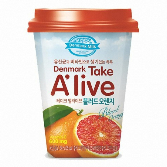 동원F&B 덴마크 테이크 얼라이브 블러드오렌지 250ml (12개)