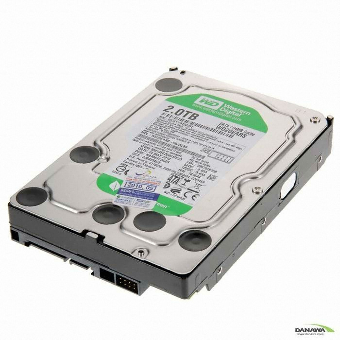 Western Digital WD Caviar Green SATA2/64M (WD20EARS, 2TB)_이미지