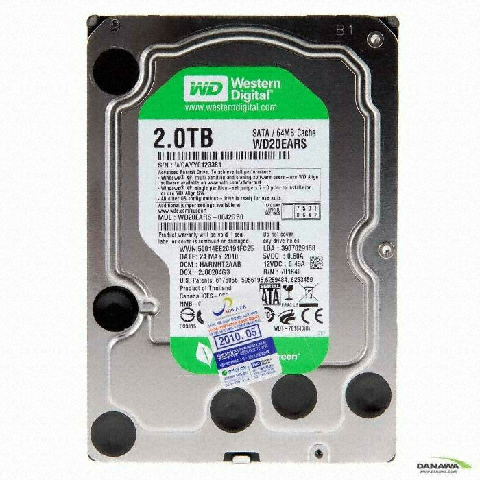 Western Digital WD Caviar Green SATA2/64M