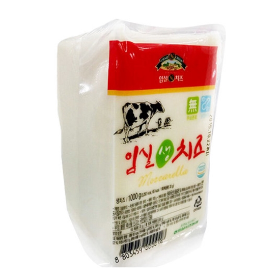 임실치즈농협 생 모짜렐라 블록 치즈 1kg (10개)_이미지