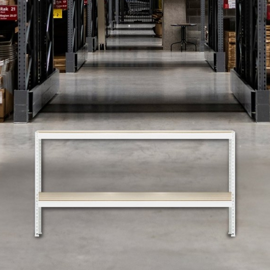 스피드랙 철제 작업대 2단 1500x600 (90cm(높이))_이미지