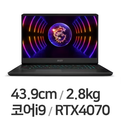 MSI GP시리즈 Vector GP77 13VG-i9 QHD WIN11 32GB램