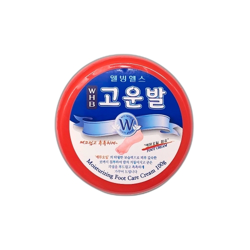 바이오메디코스 웰빙헬스 WHB 고운발 풋크림 100g (1개)