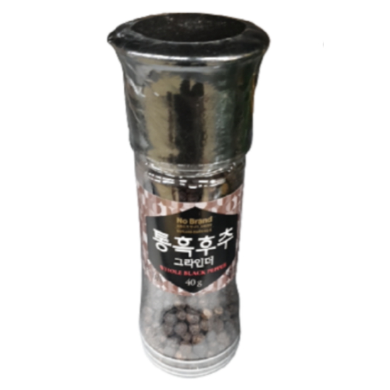 노브랜드 통흑후추 그라인더 40g (1개)_이미지