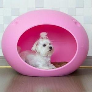 아남실업 오블 하우스 핑크 애견강아지미니하우스집