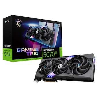 MSI 지포스 <b>RTX</b> 5070 Ti 게이밍 트리오 OC D7 16GB 트라이프로져4
