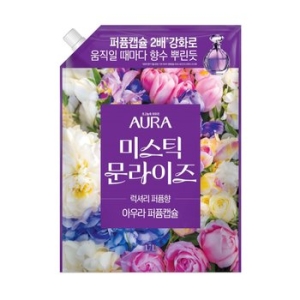 LG생활건강 샤프란 아우라 퍼퓸캡슐 미스틱 문라이즈 리필 1.7L (1개)