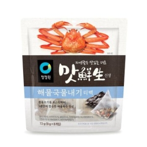청정원 맛선생 해물국물내기 티백 (72g,1개)_이미지