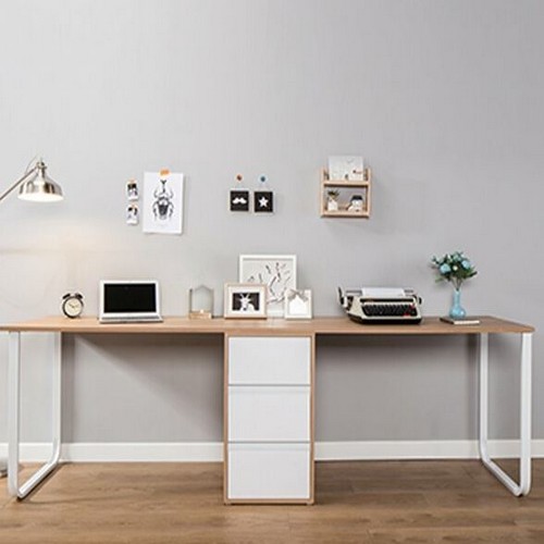 하임 피아로 3단 서랍 책상세트